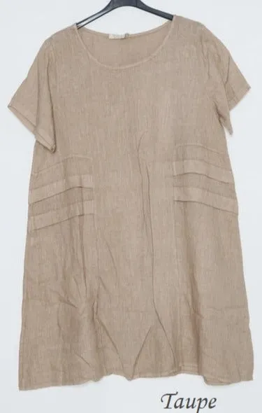 1433 Linen Dress