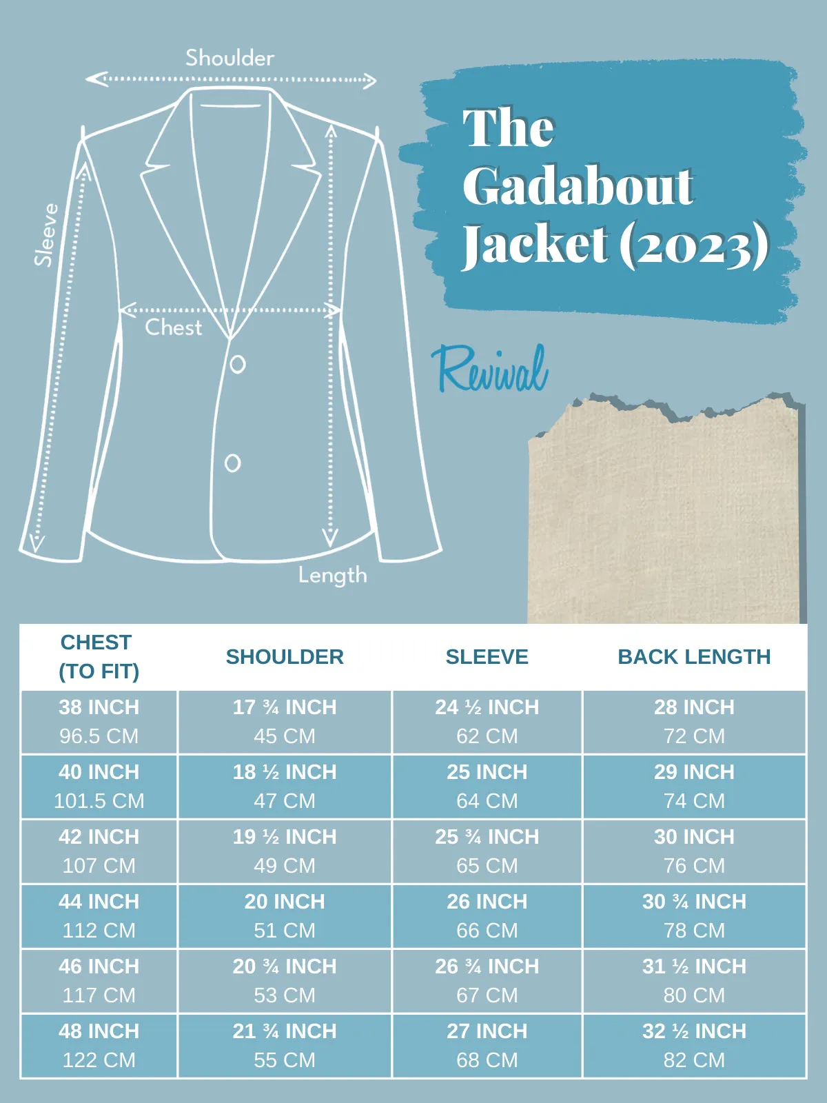 1940s Vintage Gadabout Linen Patch Pocket Jacket - 2023 Stock