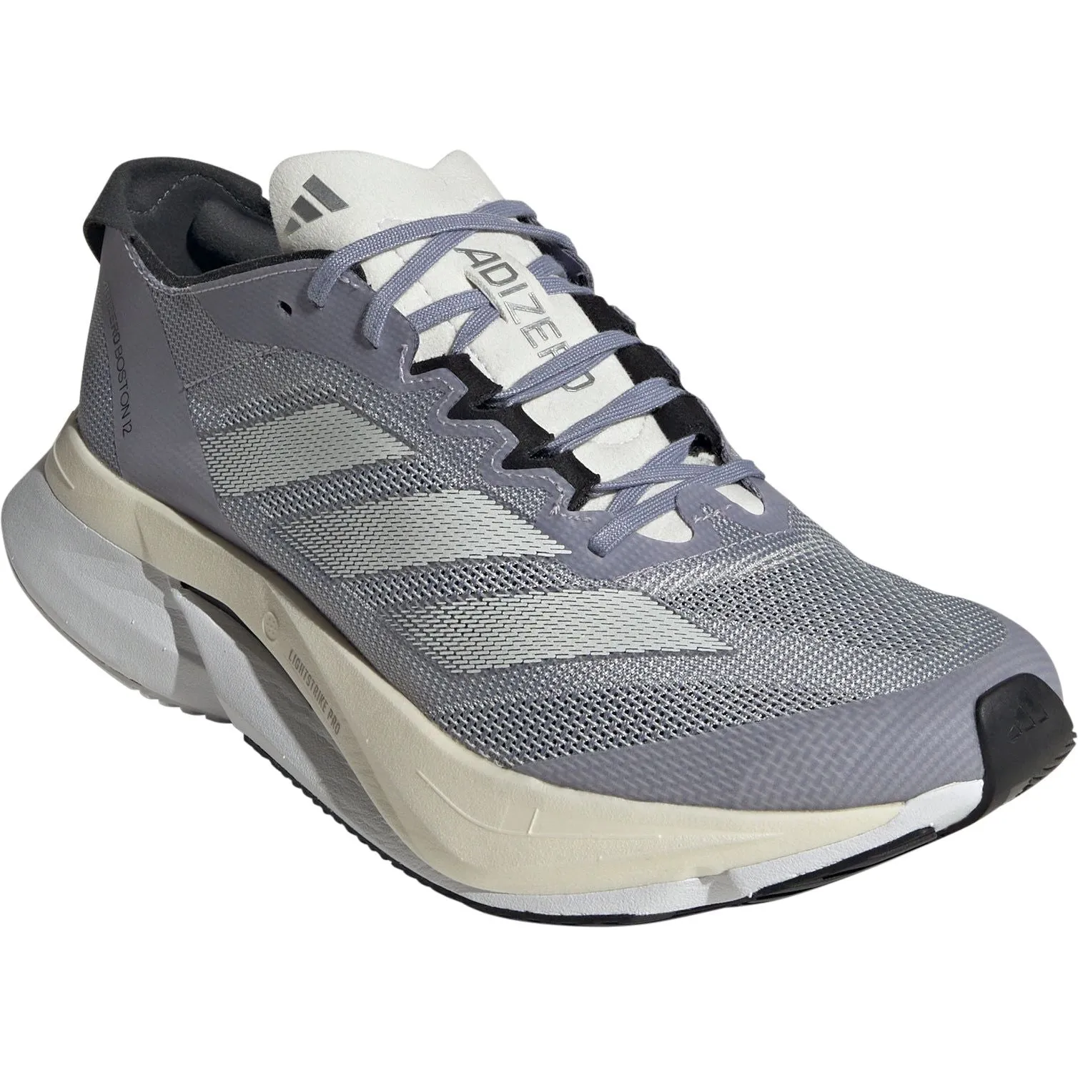 adidas Adizero Boston 12 Womens Running Shoes - Grey