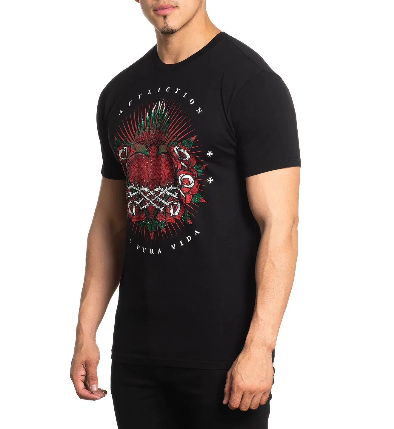 Affliction Eternal Kingdom T-Shirt Black