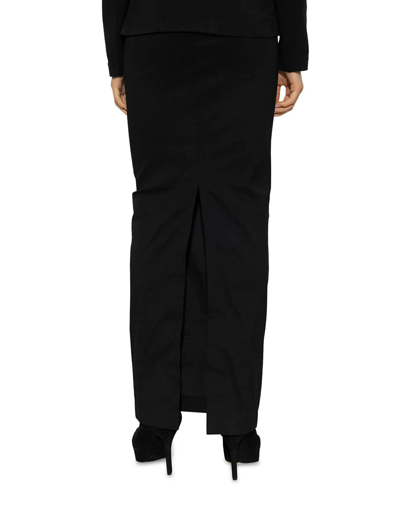 ALAÏA BLACK MAXI SKIRT