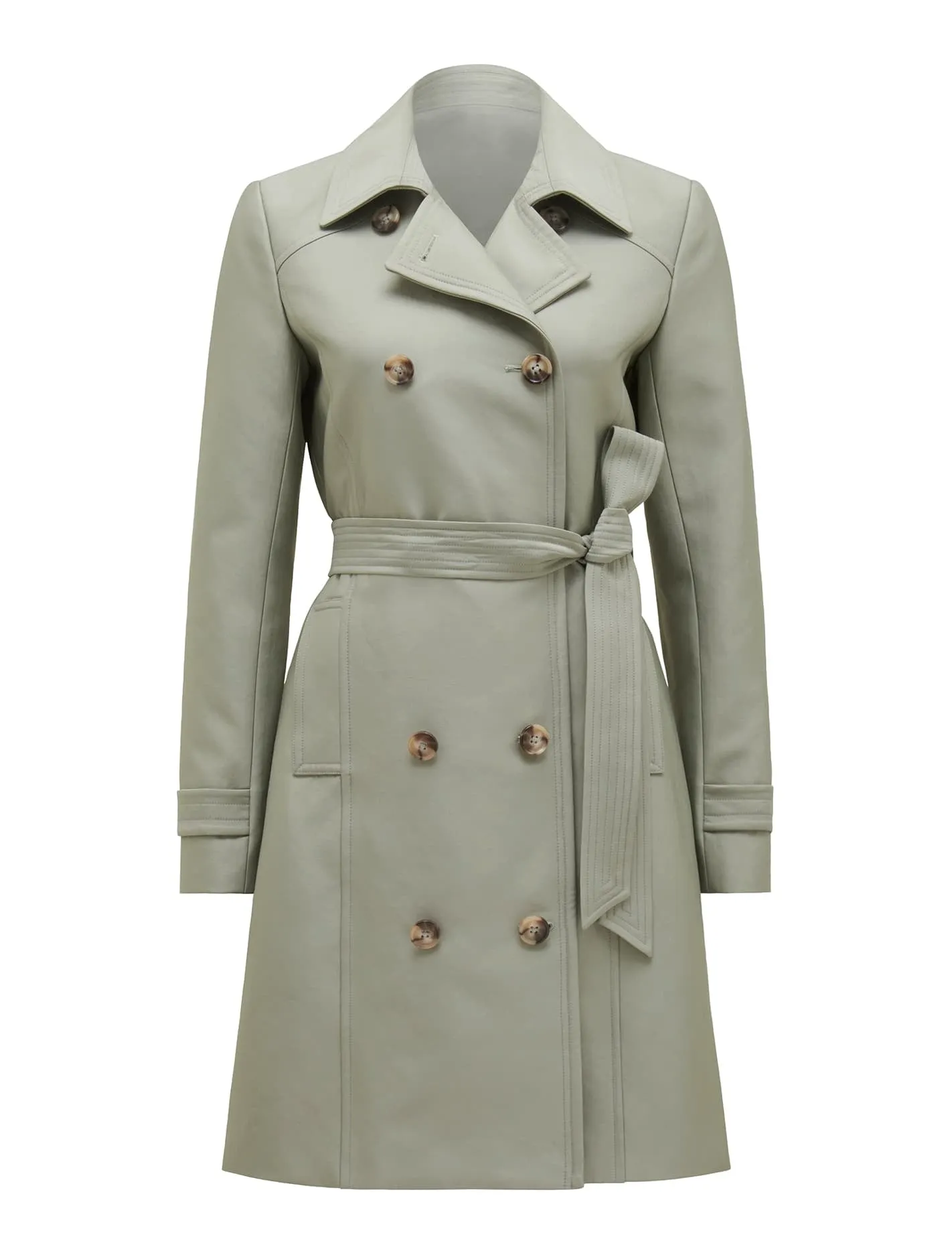 Alicia Short Trench Coat