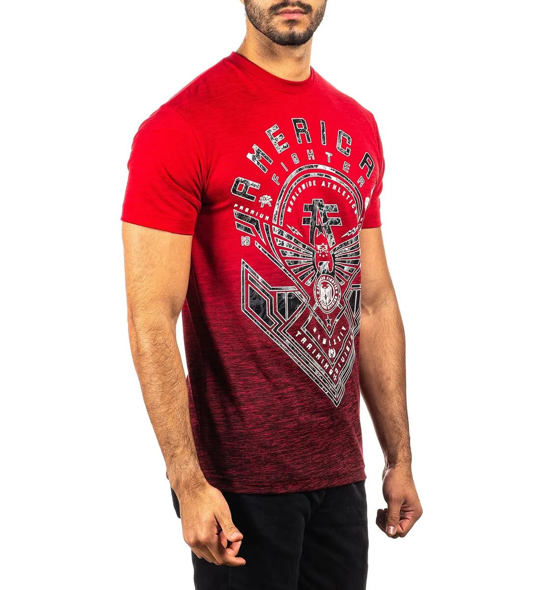 American Fighter Huntsville T-Shirt Dark Cherry