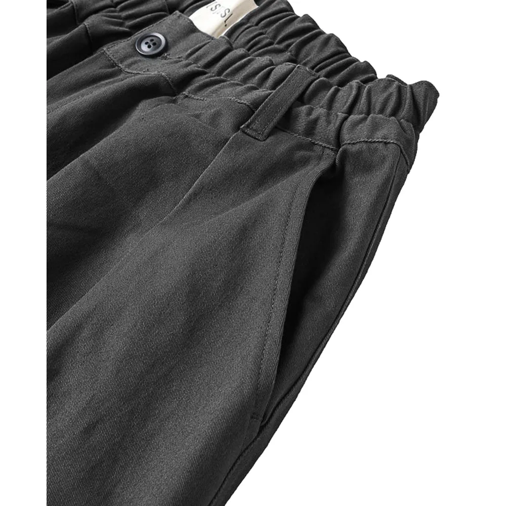 A[S]USL KIDS SIGNATURE PANTS-CHARCOAL