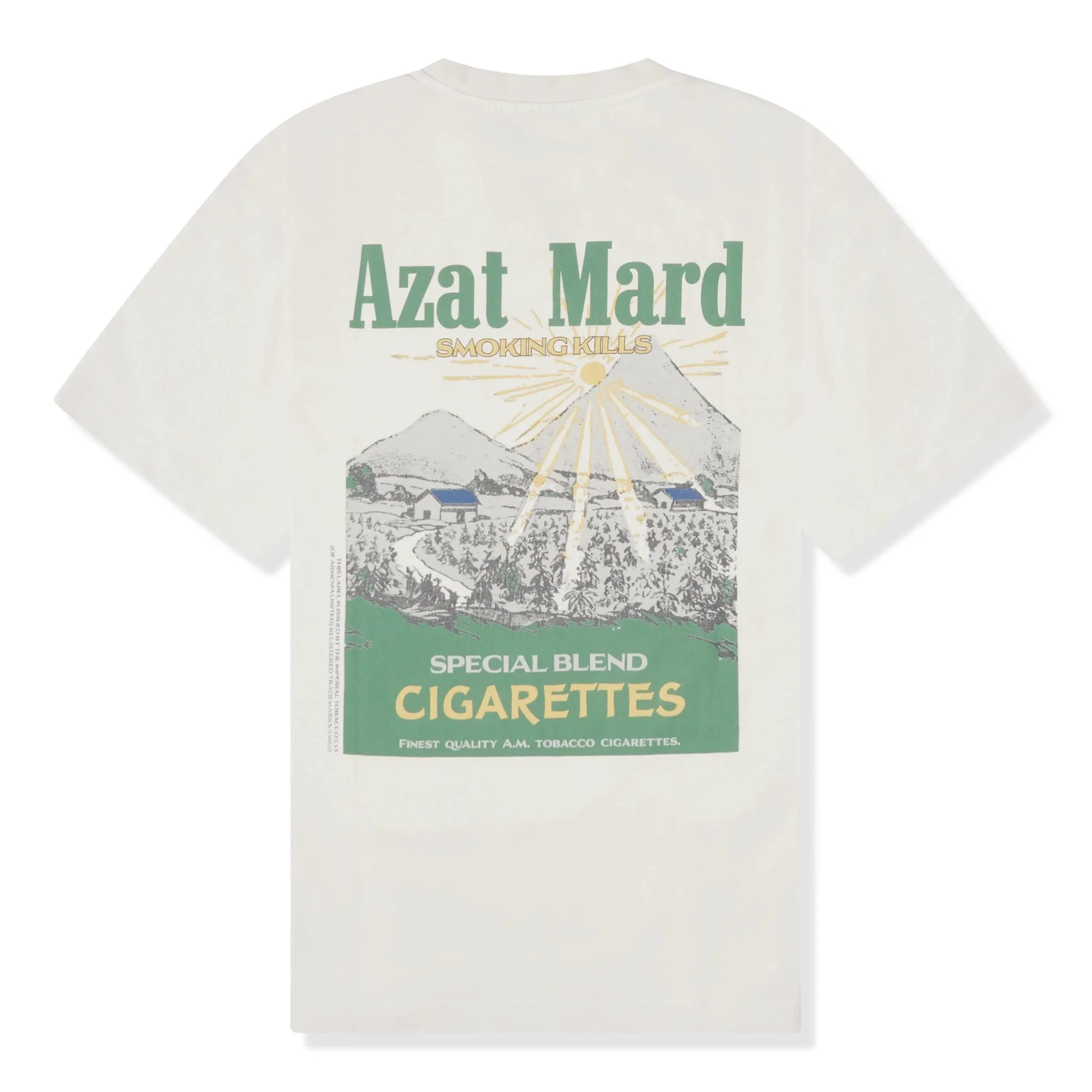 Azat Mard Special Blends T Shirt White