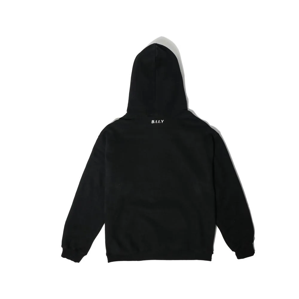 BE TRUE TO YOURSELF BTTY SKY HOODIE -BLACK