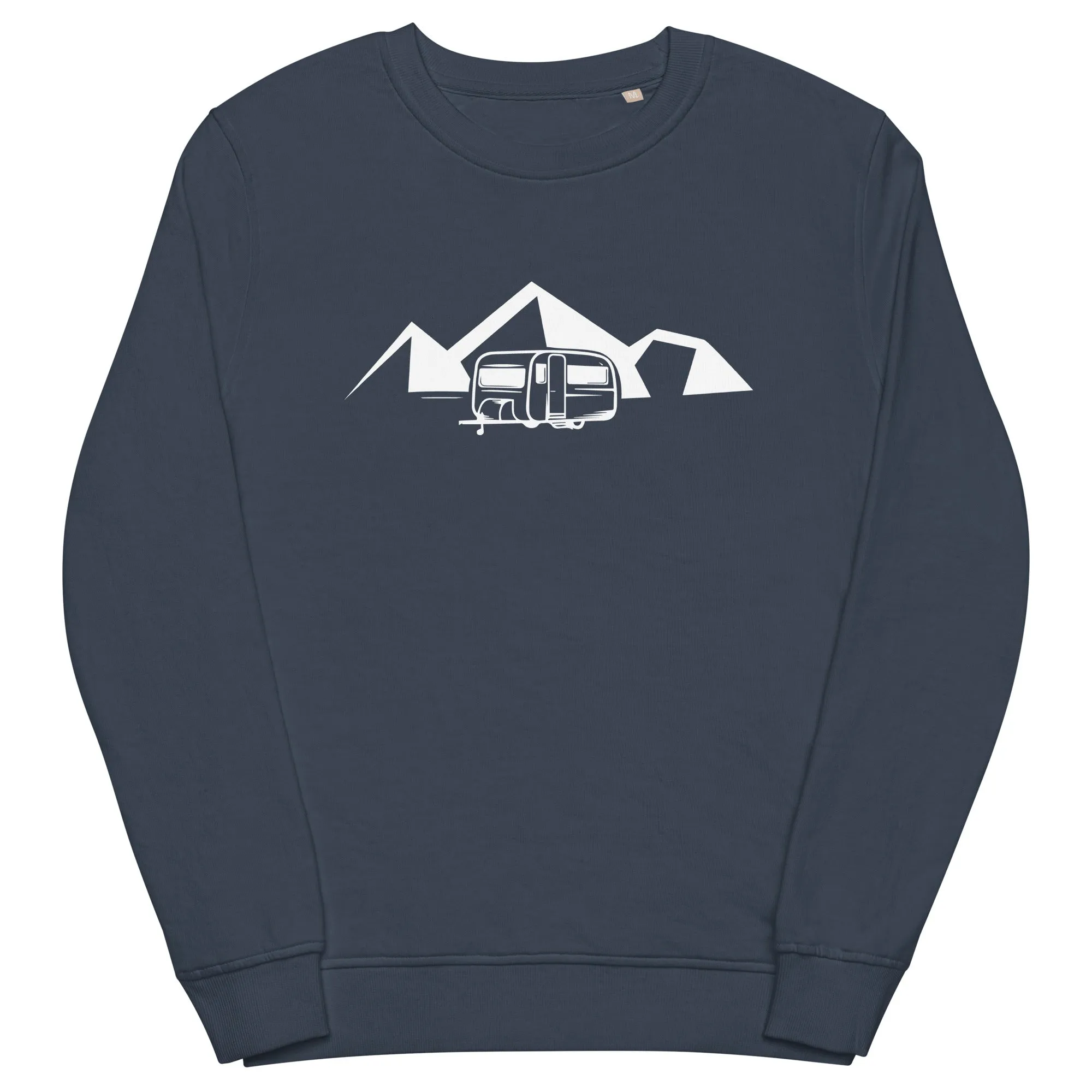 Berge - Camping Caravan - Unisex Premium Organic Sweatshirt