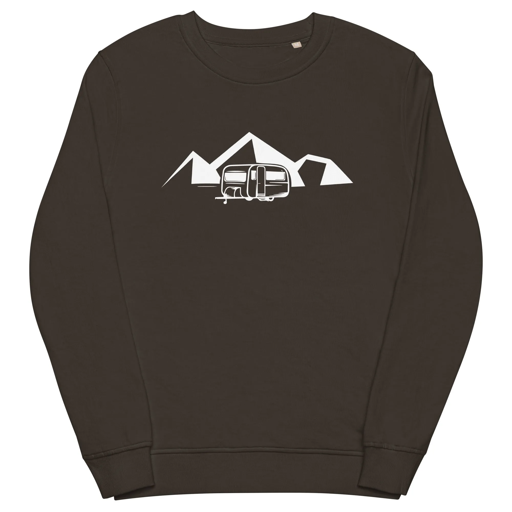 Berge - Camping Caravan - Unisex Premium Organic Sweatshirt