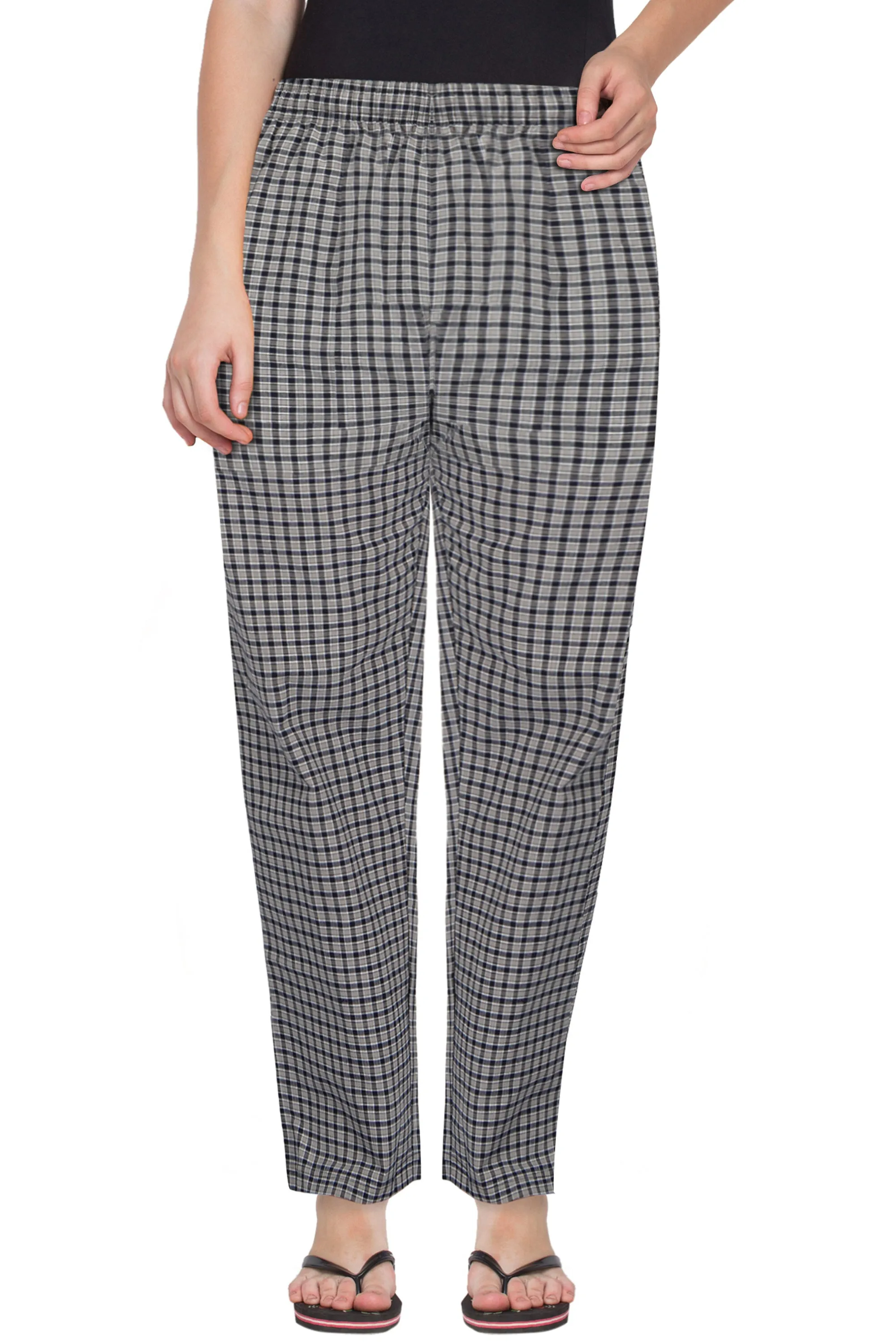 Brown & Black Check Pyjama