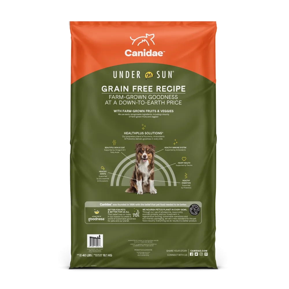 Canidae Under the Sun Grain Free Adult Chicken Recipe Dry Dog Food