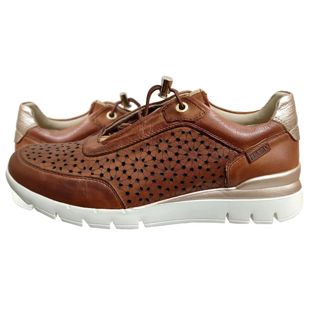 Cantabria Calfskin Leather Women's Slip-On Sneakers