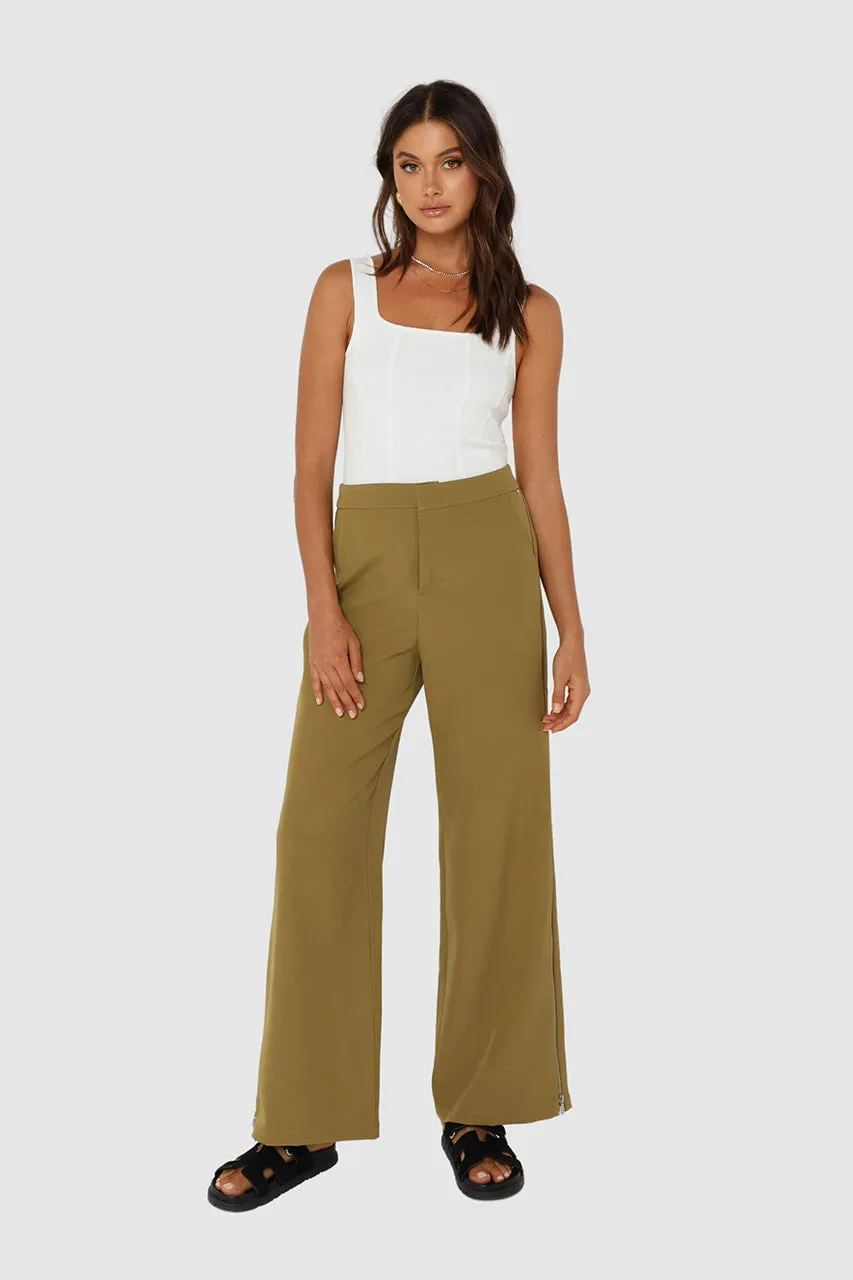 Charlotte Pants | Green