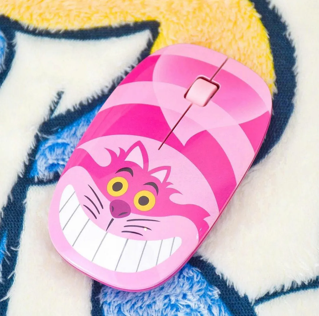 Cheshire Cat from Alice in Wonderland Silent Wireless Mouse and Keyboard