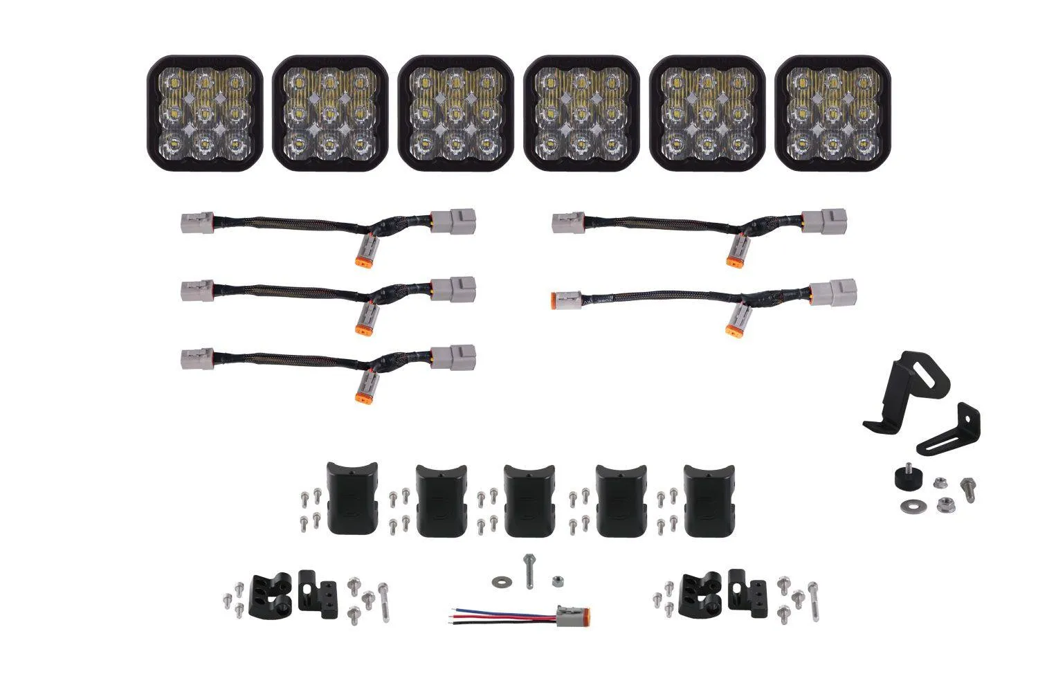 Diode Dynamics SS5 CrossLink 6-Pod LED Lightbar ( one )