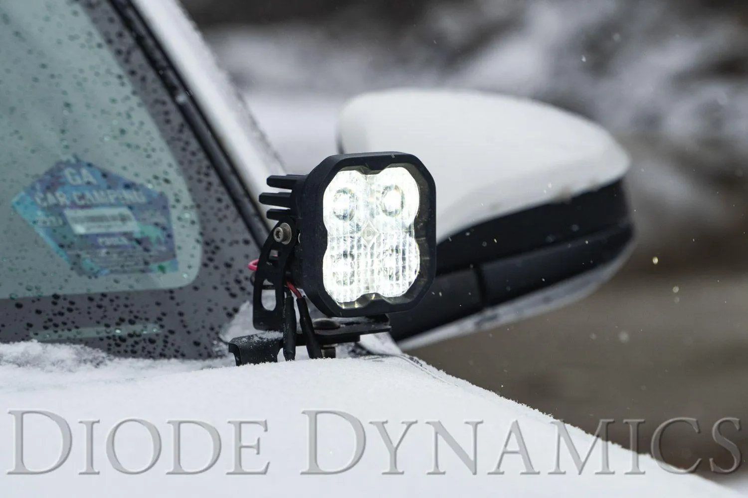 Diode Dynamics - Stage Series Backlit Ditch Light Kit for 2010-2022 Toyota 4Runner (White SS3 Pro)