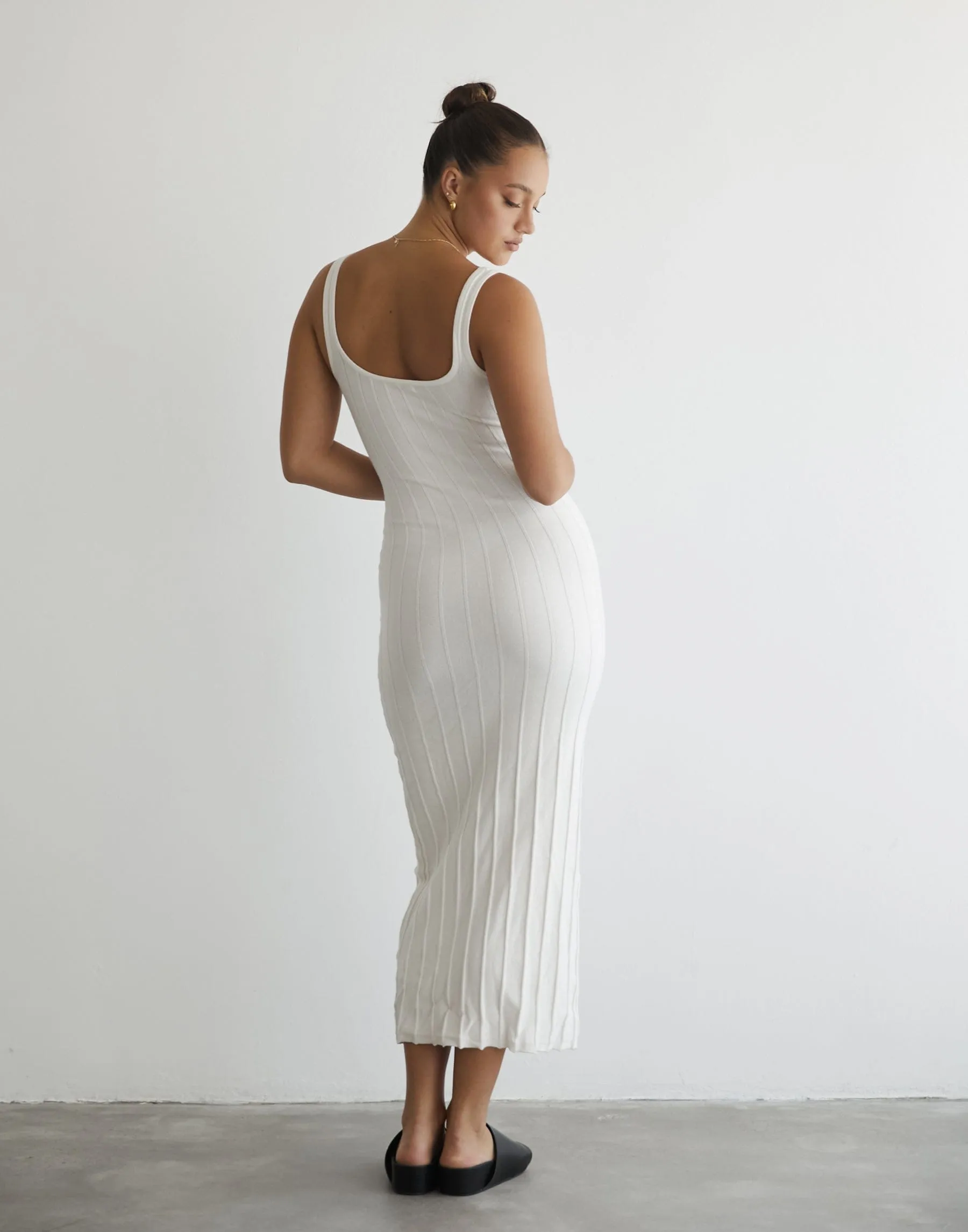 Ephemeral Maxi Dress (Cream)