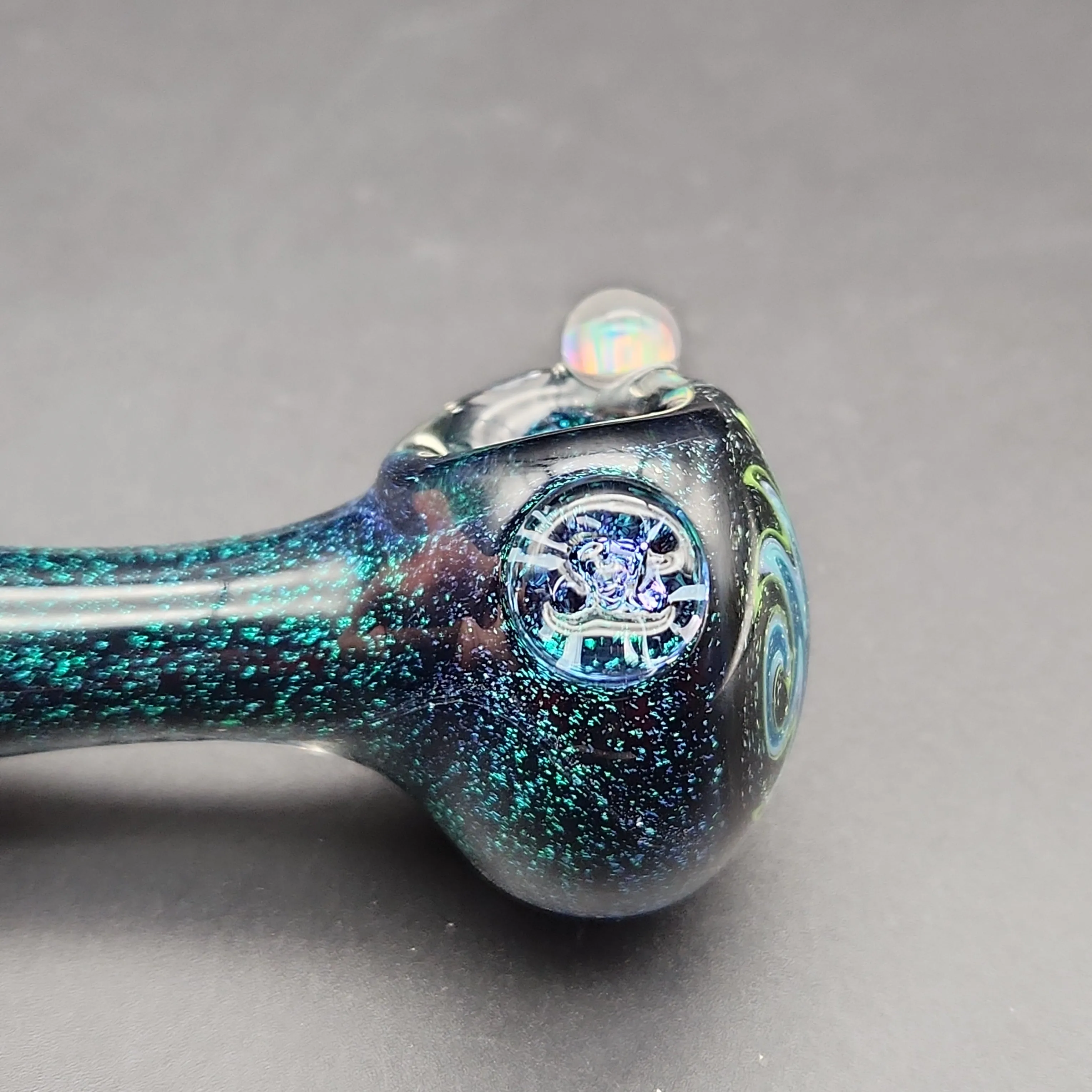 Faceted Dichro Spoon Pipes - by SlynxxGlass