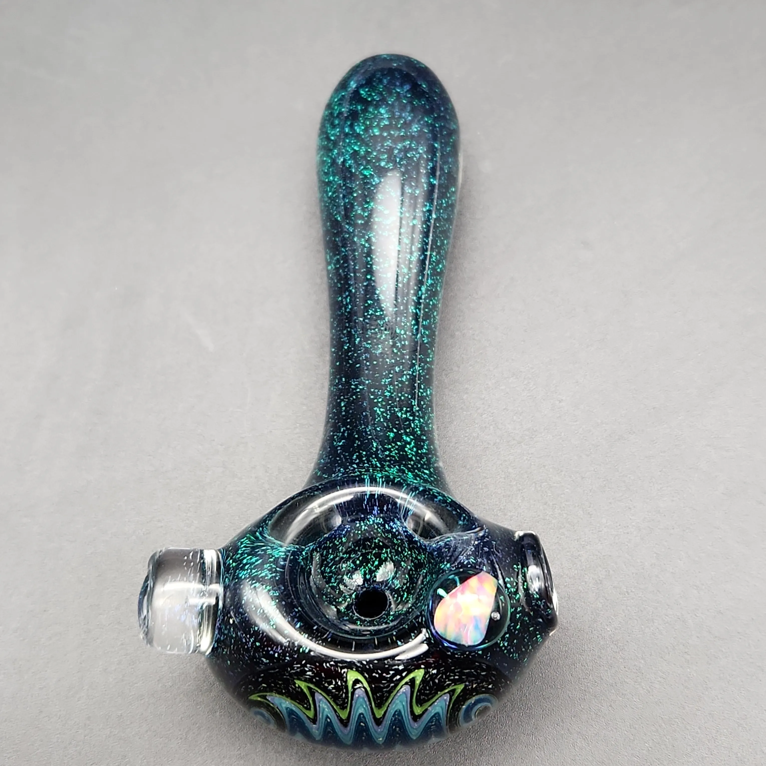 Faceted Dichro Spoon Pipes - by SlynxxGlass