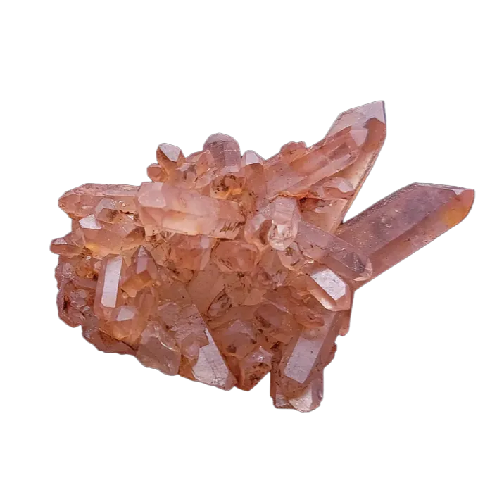 Fire Quartz Cluster #02