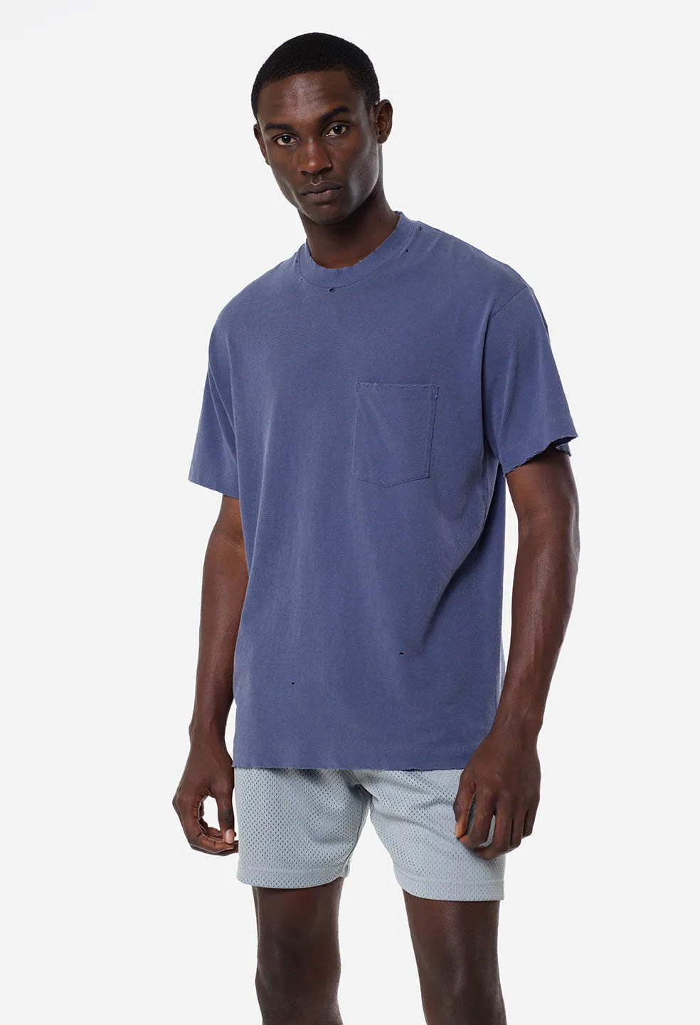 Folsom Pocket Tee / Vintage Cadet