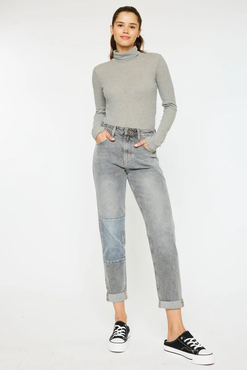 Frankie High Rise Mom Jeans