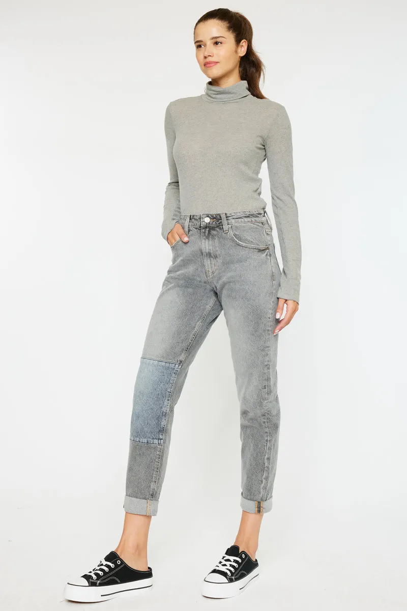 Frankie High Rise Mom Jeans