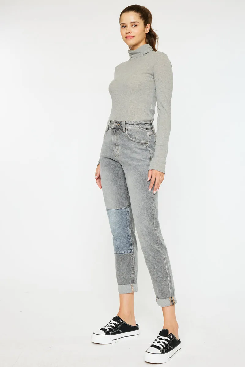 Frankie High Rise Mom Jeans