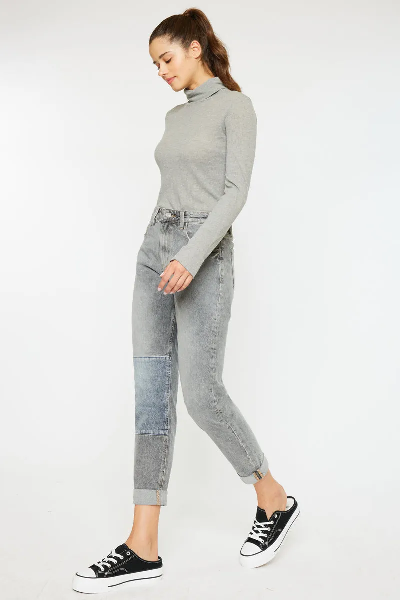 Frankie High Rise Mom Jeans