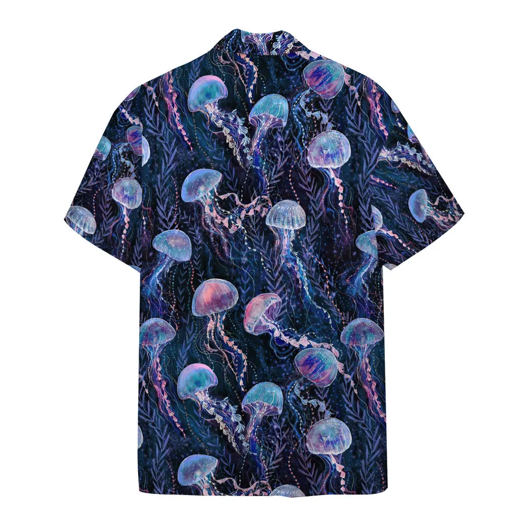 Gearhuman 3D Magic Jellyfish Custom Hawaii Shirt