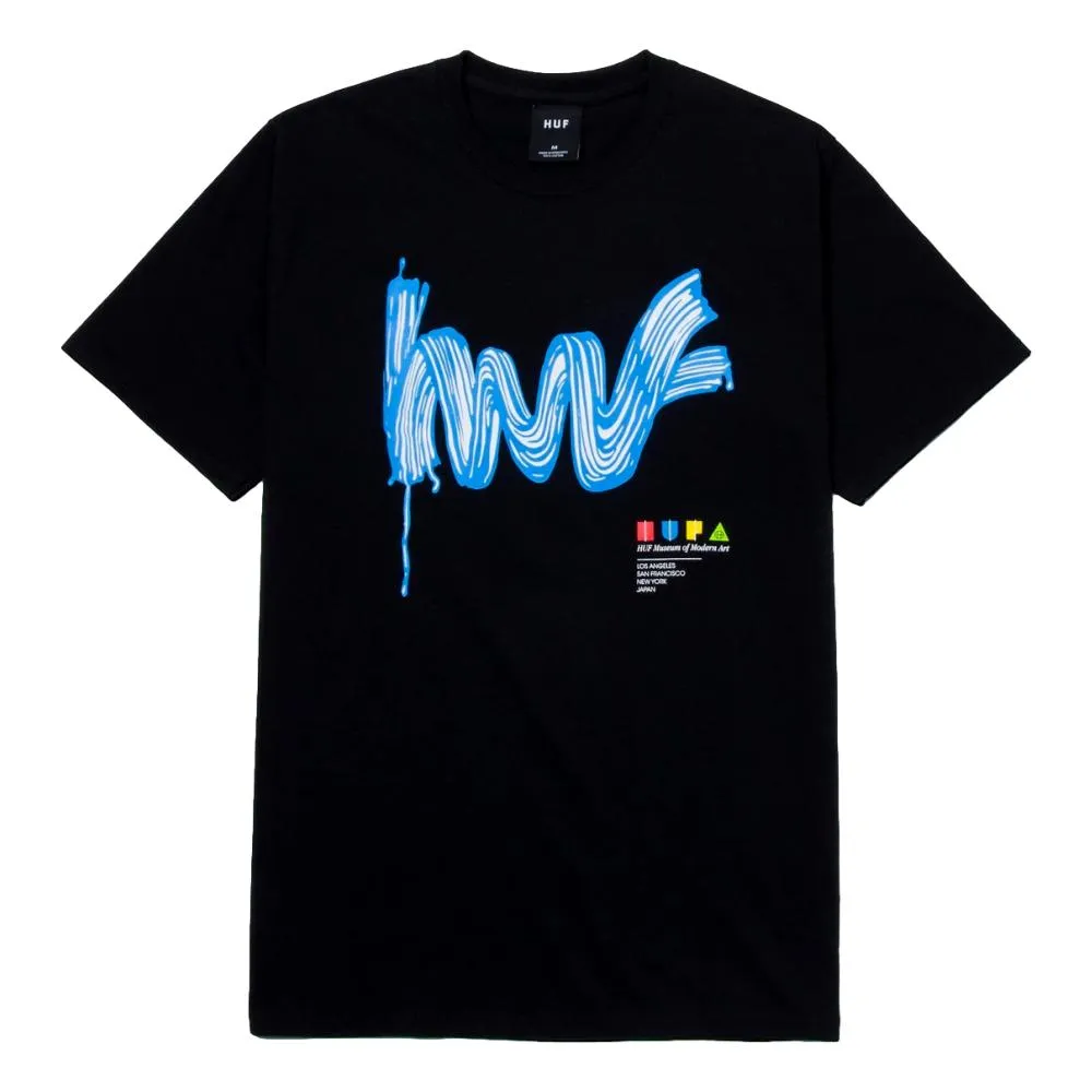 HUF STROKE OF GENIUS S/S TEE-BLACK