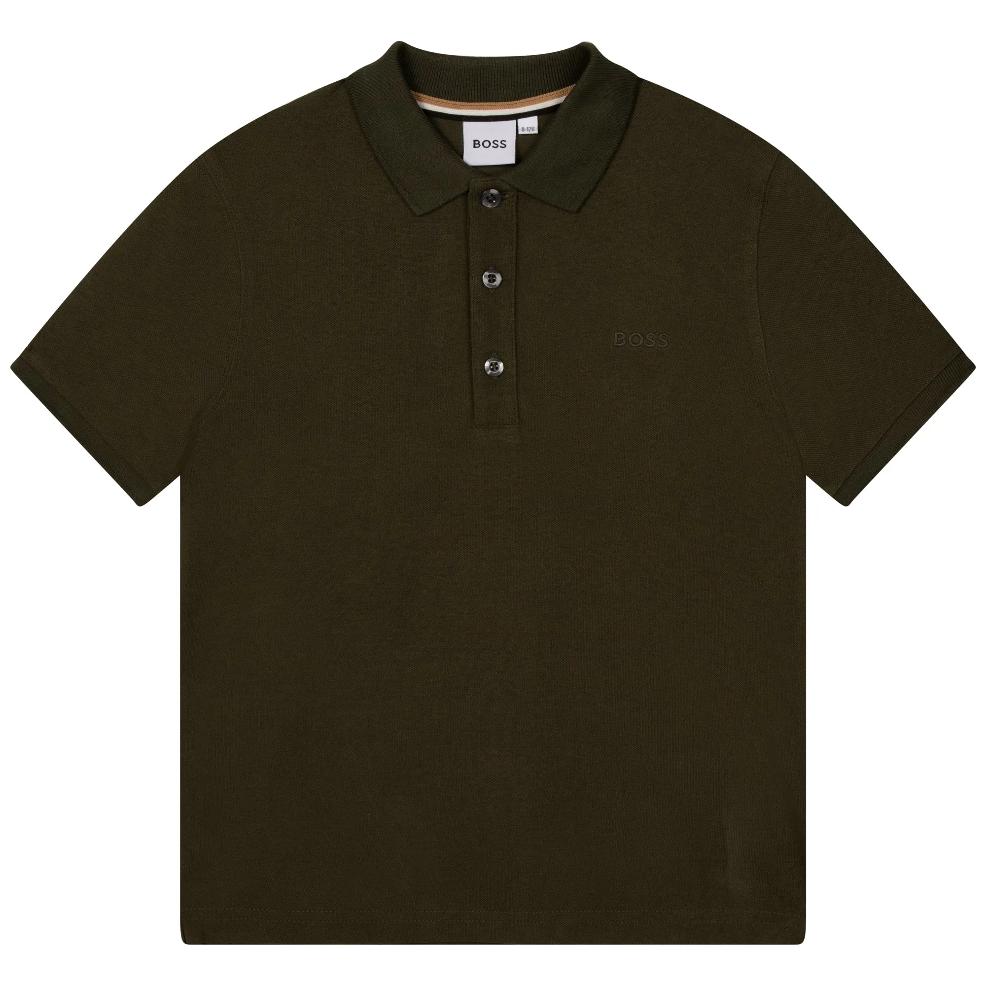 Hugo Boss Boys S/S Polo _Forest Green J25M26-665