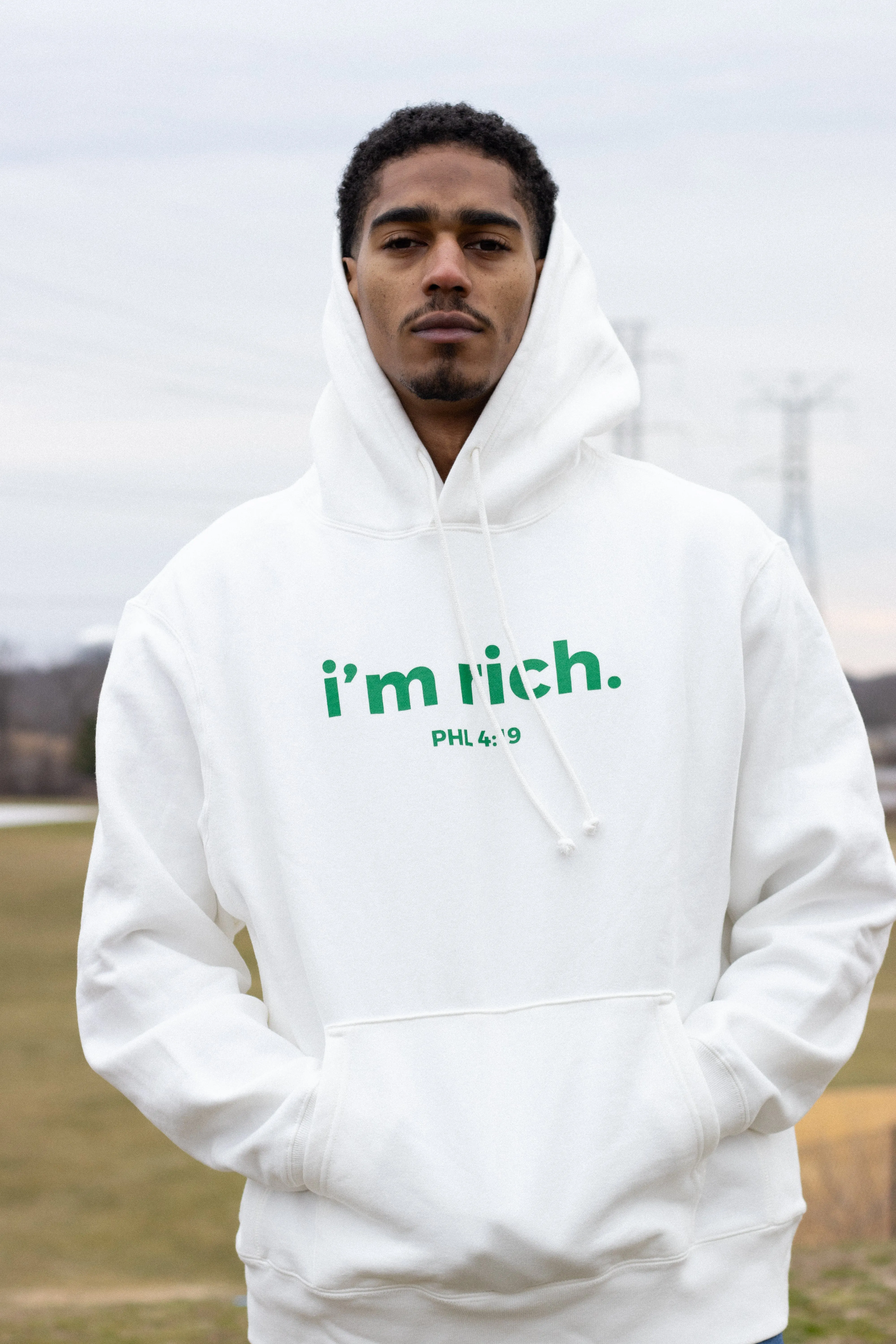 i'm rich. Hoodie (NEW LOOK!)