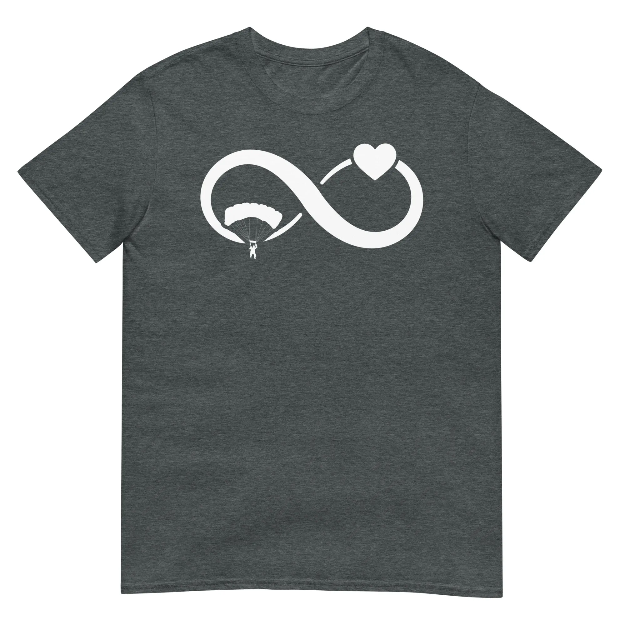 Infinity Heart and Paragliding - T-Shirt (Unisex)