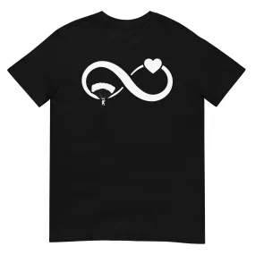 Infinity Heart and Paragliding - T-Shirt (Unisex)