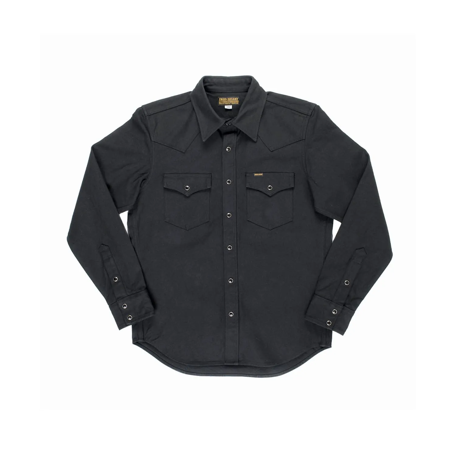 Iron Heart IHSH-235-BLK Military Serge Western Black