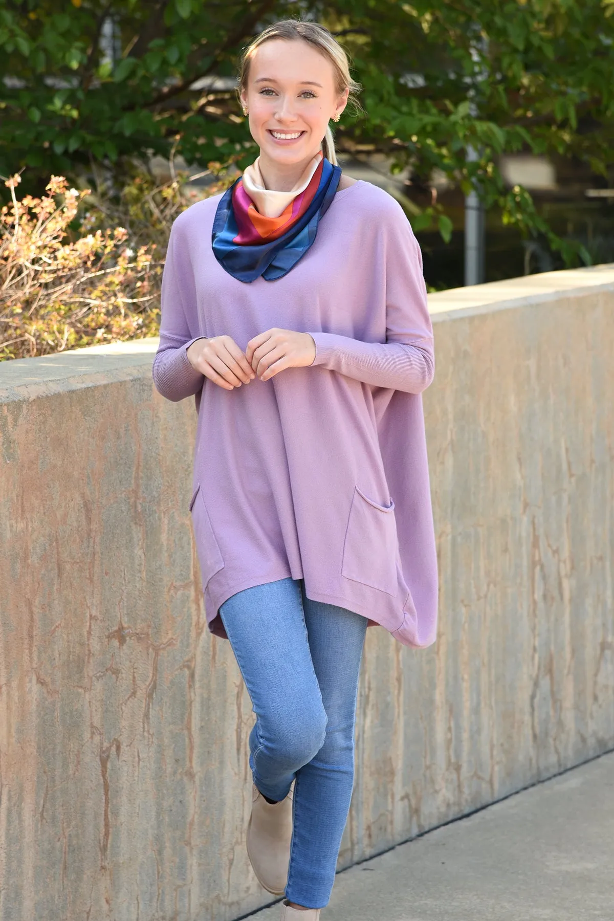 JASMINE SWEATER - LAVENDER