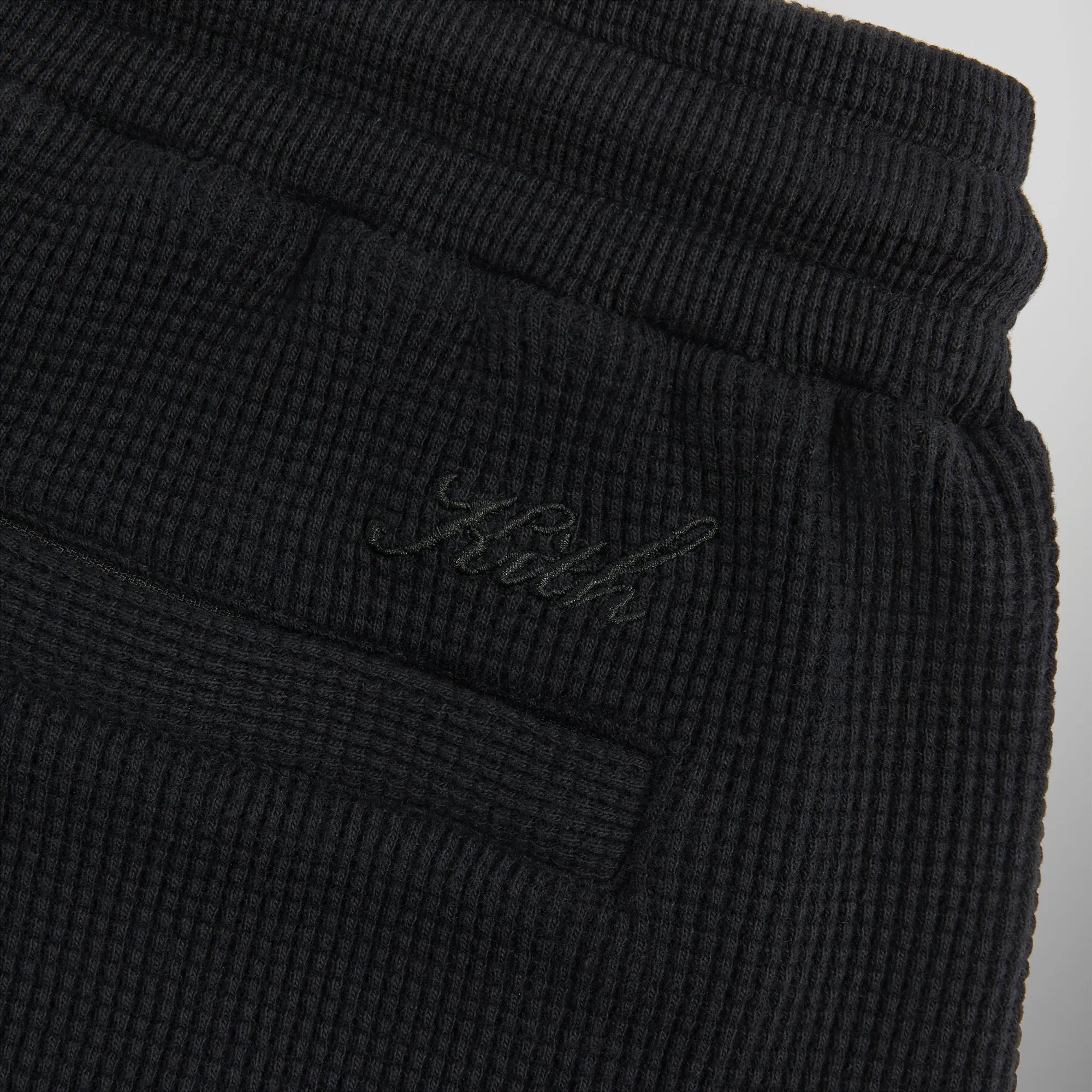 Kith Waffle Fairfax Cargo Short - Black