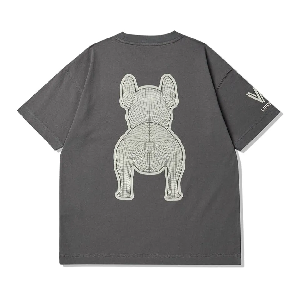 LifeWork Bulldog Tee Grey