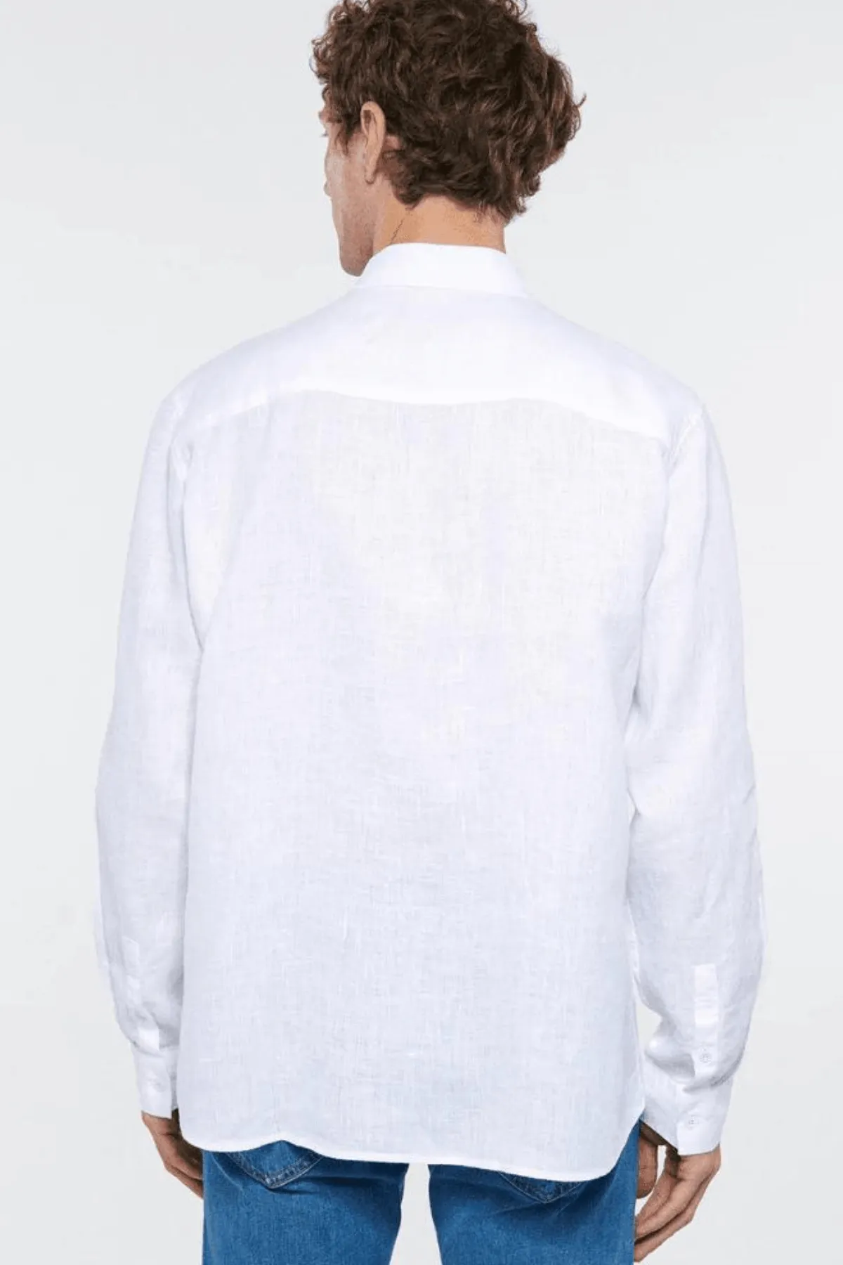 Long Sleeve Linen Buttonup