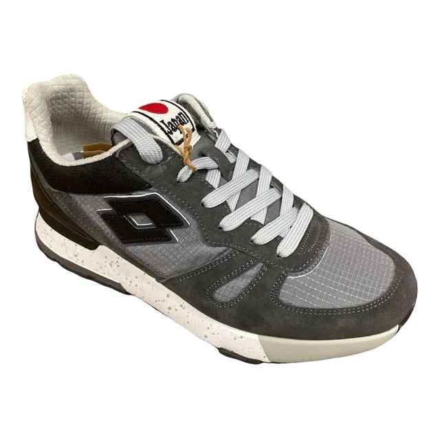 Lotto Leggenda men's sneakers Tokyo Shibuya 217139 8O4 grey-black