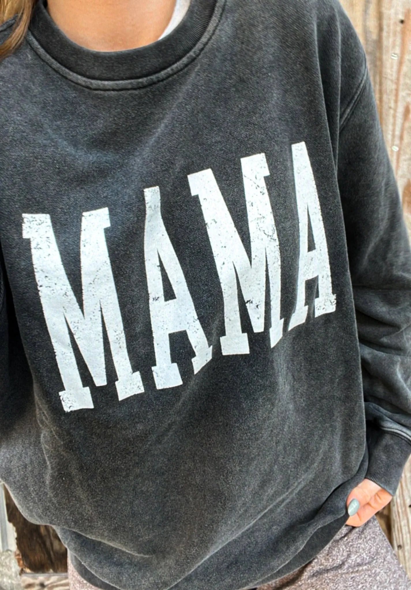 Mama Crew Neck