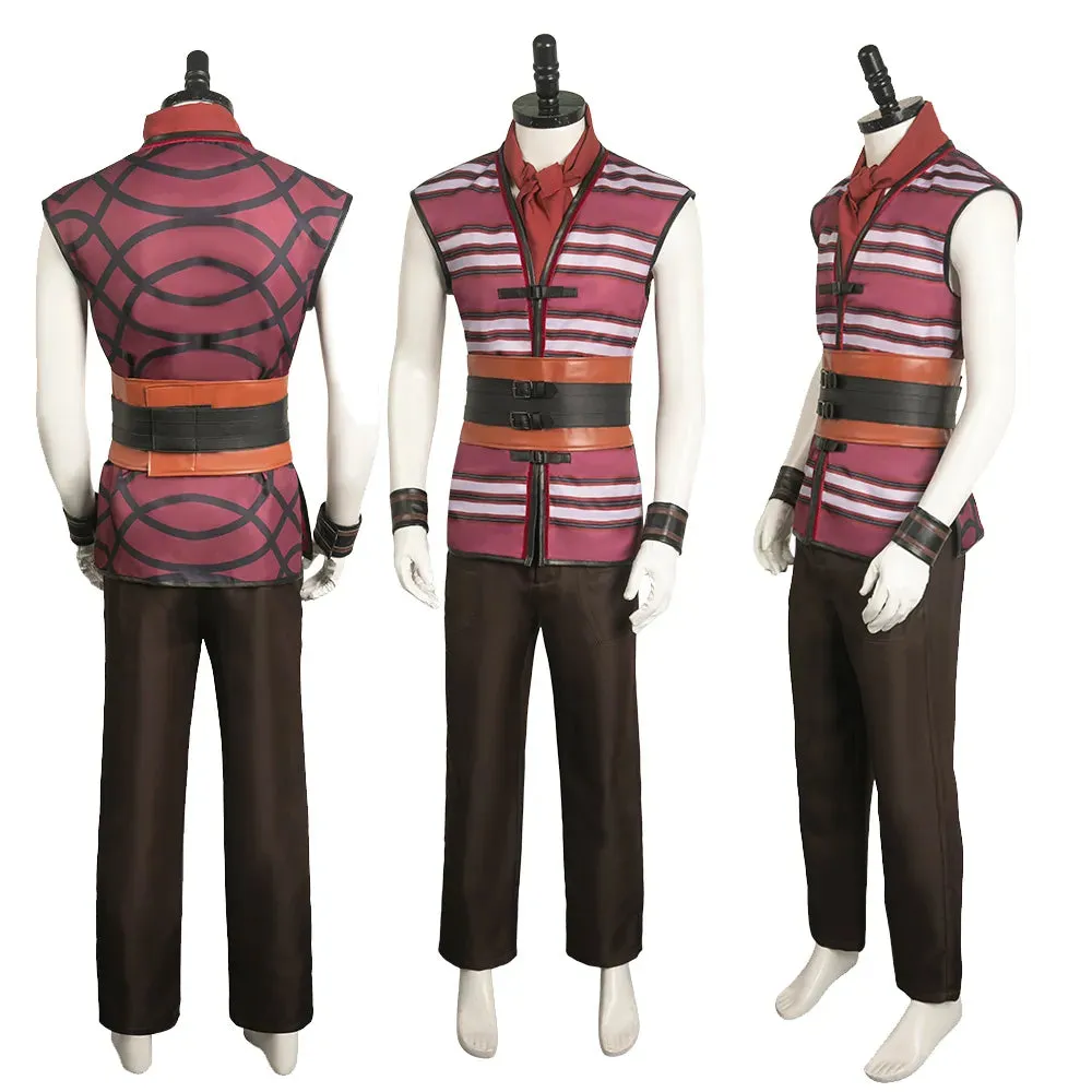 Men Buggy Cosplay Costume Anime Live Action TV One Cosplay Piece Disguise Plush Jacket Stripe Set Male Halloween Fantasy Outfits