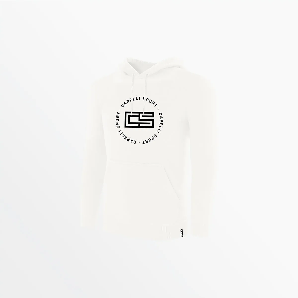 MEN'S CIRCLE MONOGRAM PULLOVER HOODIE