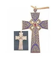 Morning and Evening Cross Necklace