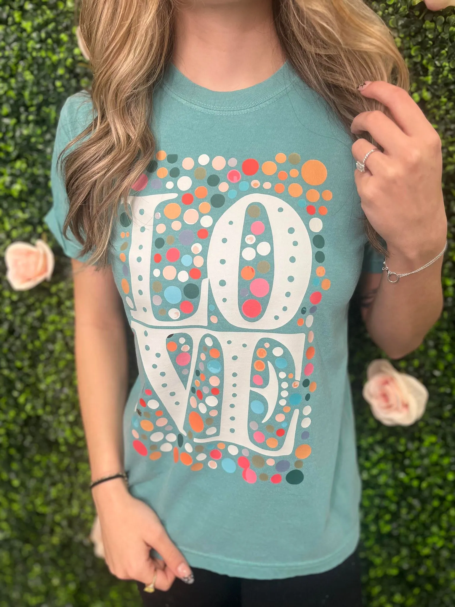 Multi Colored Love Tee