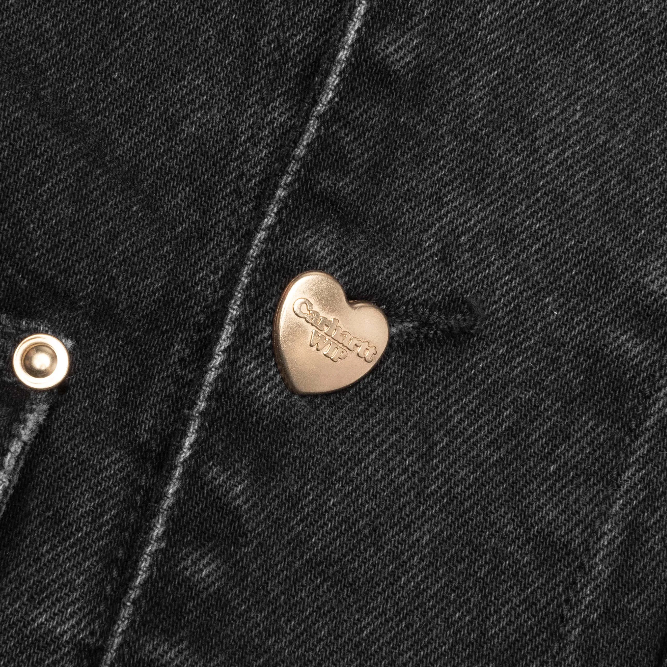 Nash Jacket - Black (Stone Washed)