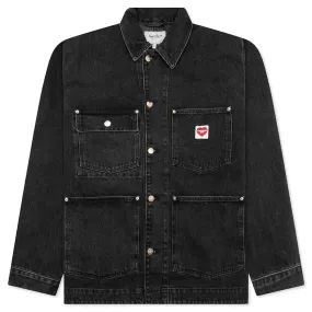 Nash Jacket - Black (Stone Washed)