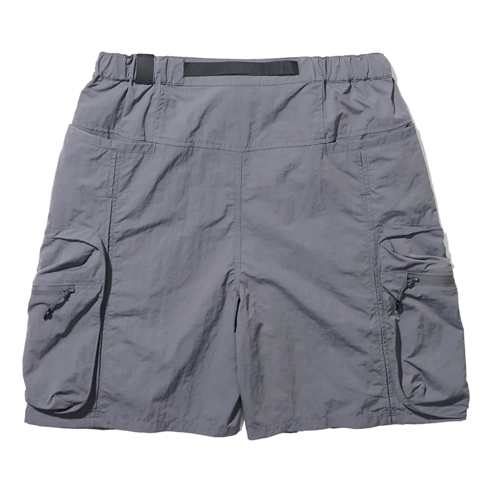 NINE POINT NINE ESCAPE BREATHE 3D POCKET SHORTS-BLACK