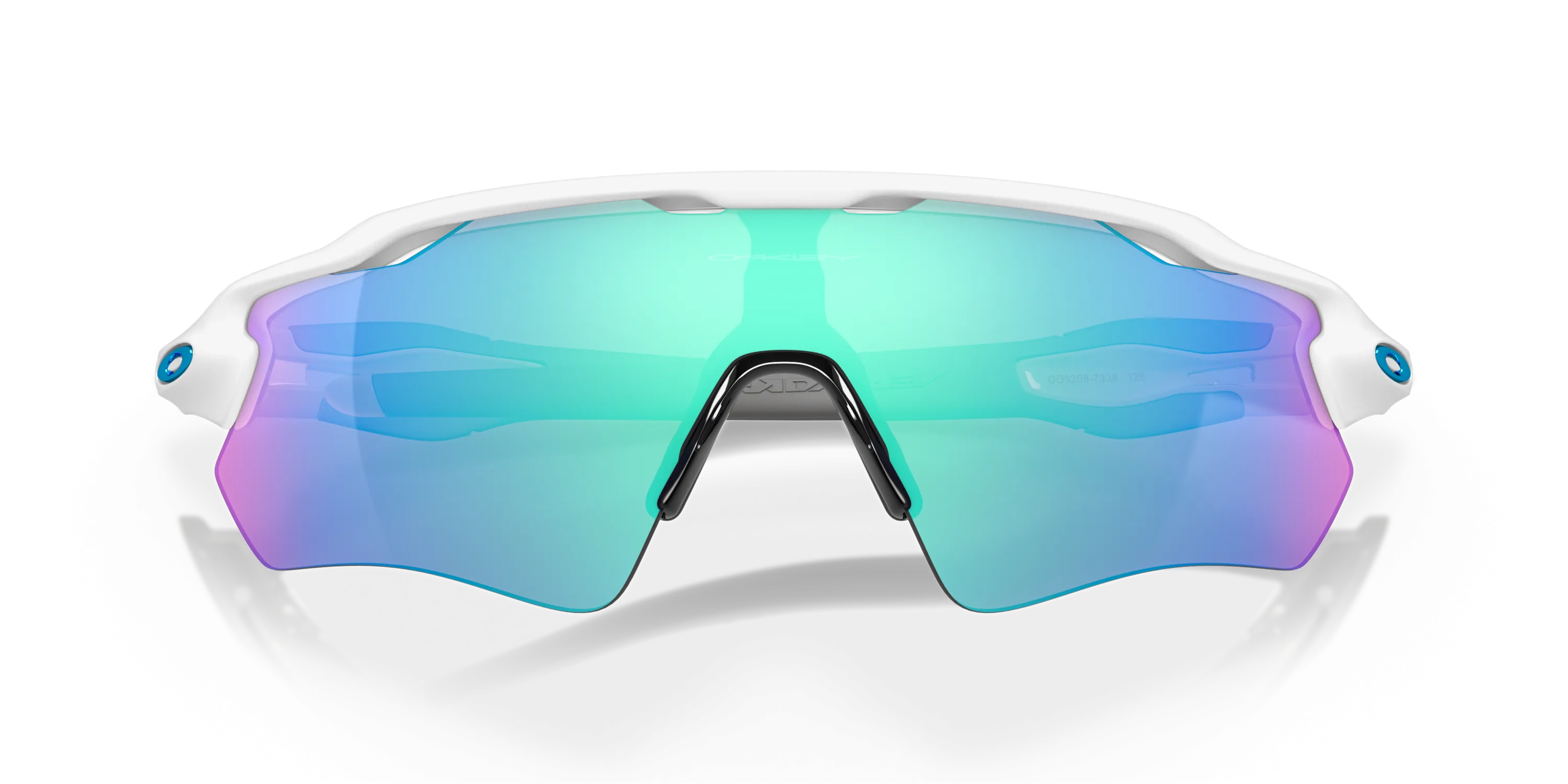 Oakley Radar EV Prizm Sapphire Lenses - Polished White Frame