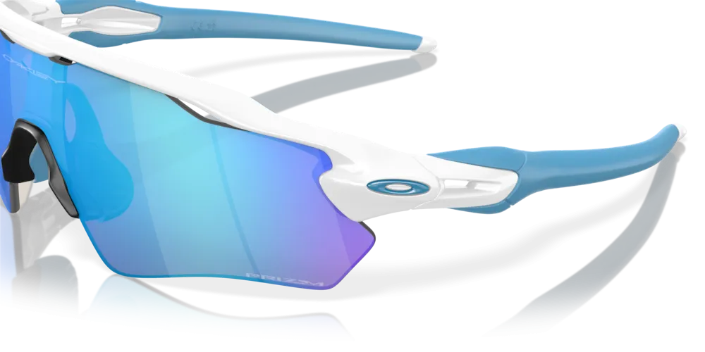 Oakley Radar EV XS Path Prizm Sapphire Lenses Matte White Frame